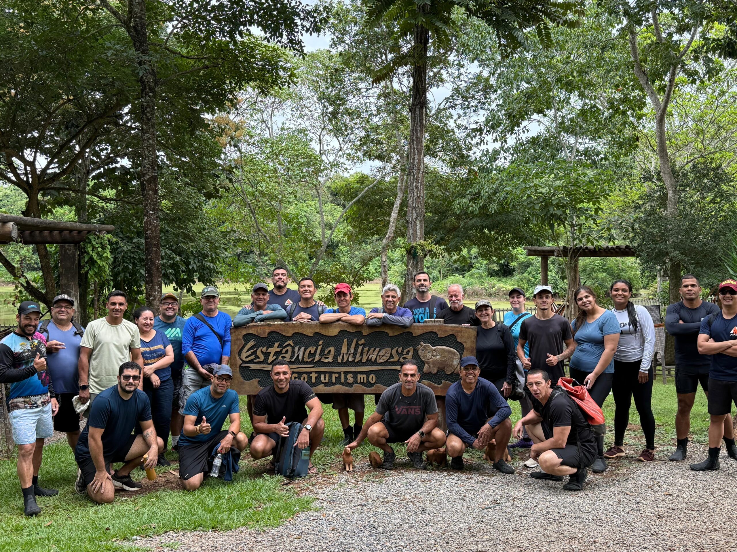 Curso de salvamento aquático de guias_Estância Mimosa